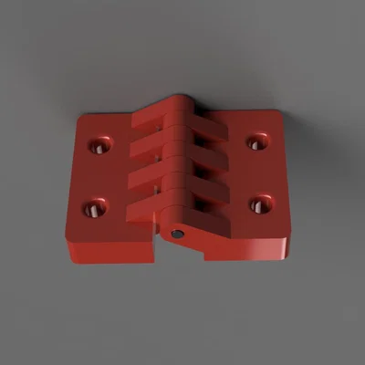Bản lề 3D (Hinge 50mm x 50mm) chắc chắn cho mọi dự án in 3D