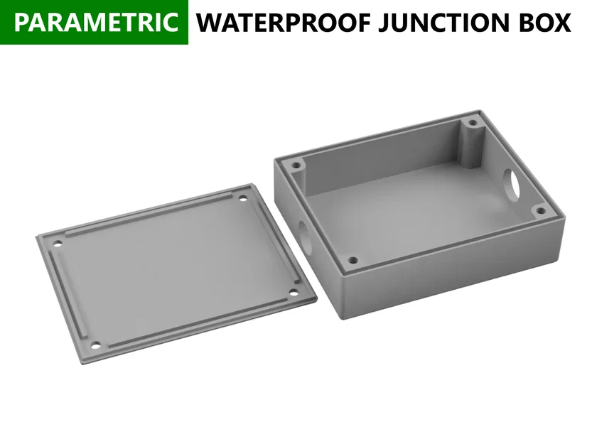 Hộp nối điện chống nước (Waterproof Junction Box v1) - Image 1