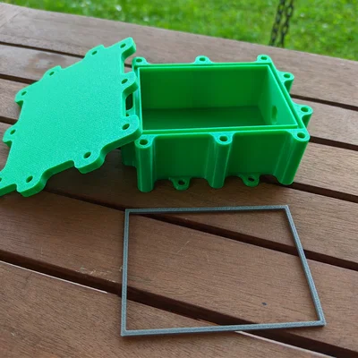 Waterproof Junction Box v2 – Hộp junction box chống nước (parametric Fusion 360)