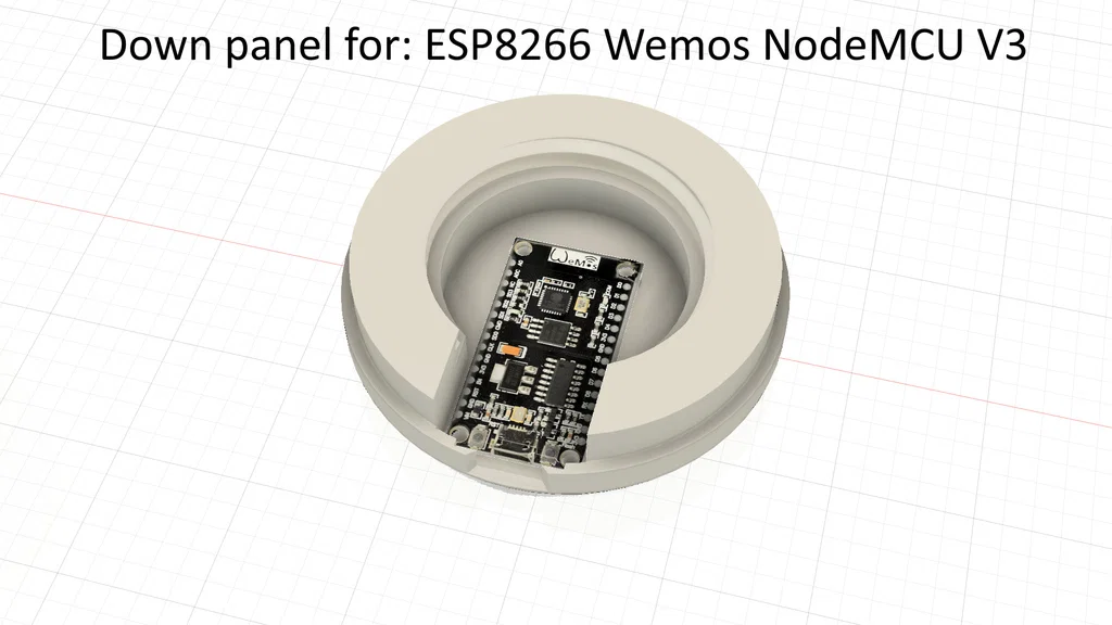 Gyver Lamp – Thân đèn biến thể dùng ESP8266 - Image 5