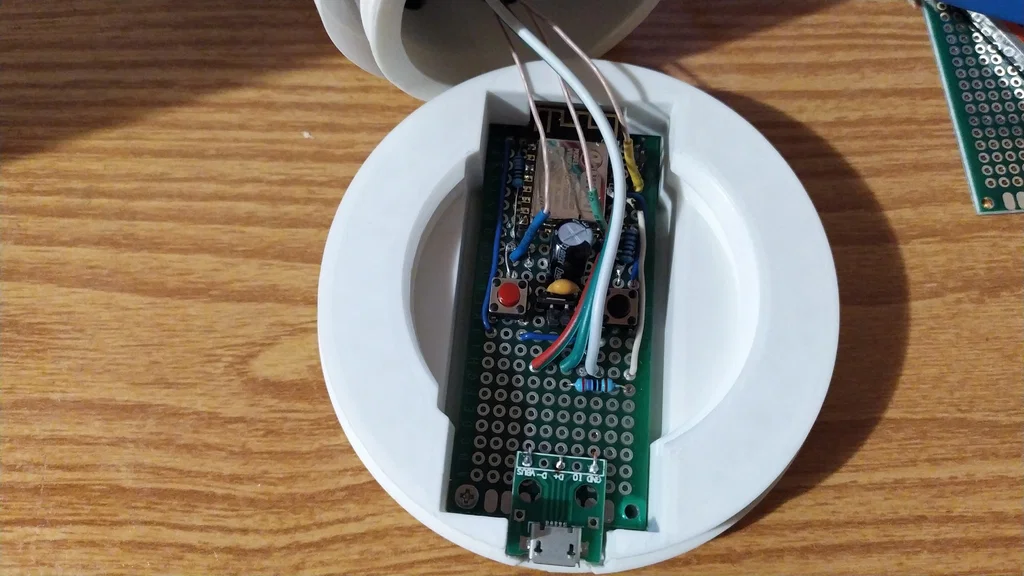 Gyver Lamp – Thân đèn biến thể dùng ESP8266 - Image 6