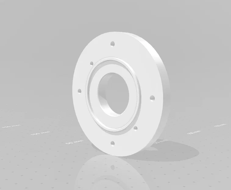 Ubiquiti G5 Turret Ultra - Adapter hộp âm 68mm / Flush-Mount Box Adapter - Image 1