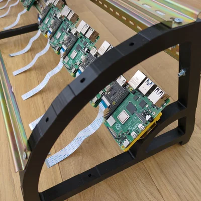 Giá đỡ DIN Rail Stand 3D - Giải pháp lắp đặt thiết bị thông minh