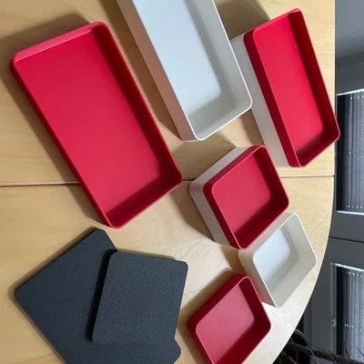 Bộ khay đựng đồ in 3D cho ngăn kéo Ikea Alex và iFixit