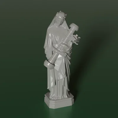 Mô hình Saint Javelin 3D - Tượng trang trí nghệ thuật độc đáo