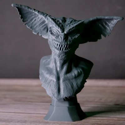 Mô hình tượng Gremlin Bust - Đồ trang trí in 3D độc đáo cho fan điện ảnh