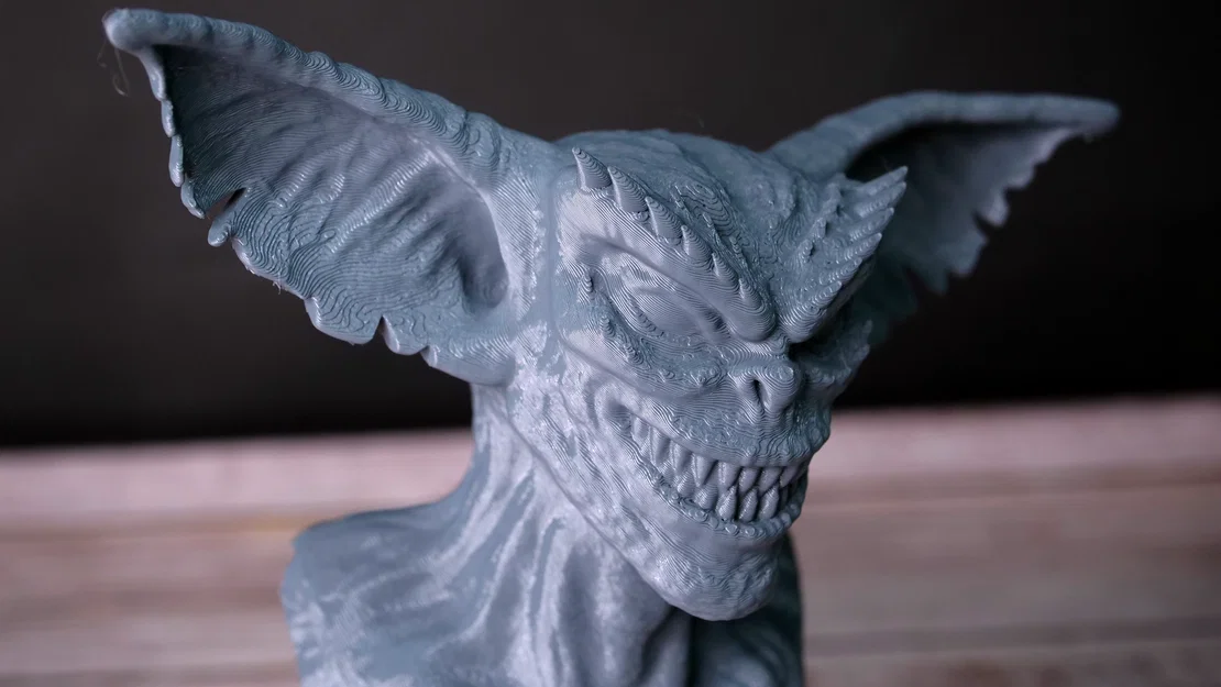 Mô hình tượng Gremlin Bust - Đồ trang trí in 3D độc đáo cho fan điện ảnh - Image 2