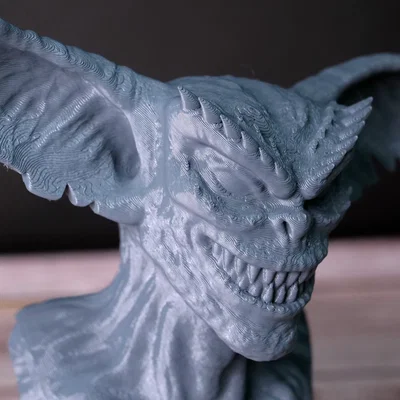 Mô hình tượng Gremlin Bust - Đồ trang trí in 3D độc đáo cho fan điện ảnh