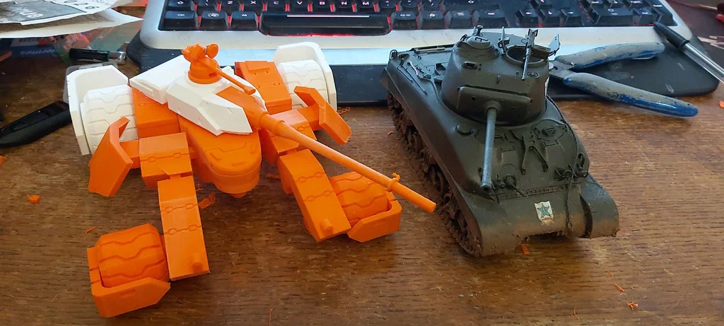 1/35 MAJ-V34 Jiachong Gundam 00 - Image 4