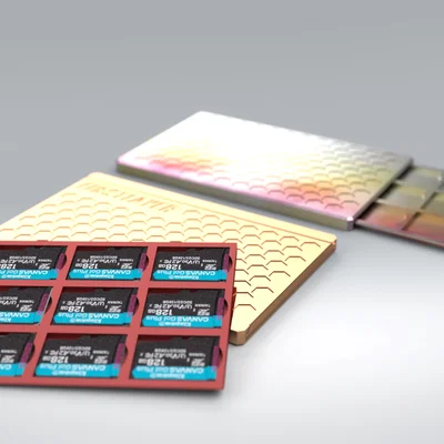 Hộp đựng thẻ MicroSD (Slim) in 3D