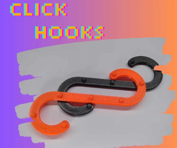 Clicks Hooks – Móc ghép click trái/phải - Image 1