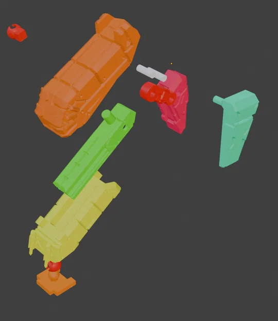 Mô hình in 3D Metal Gear Rex - Lắp ráp chi tiết, chân thực - Image 5