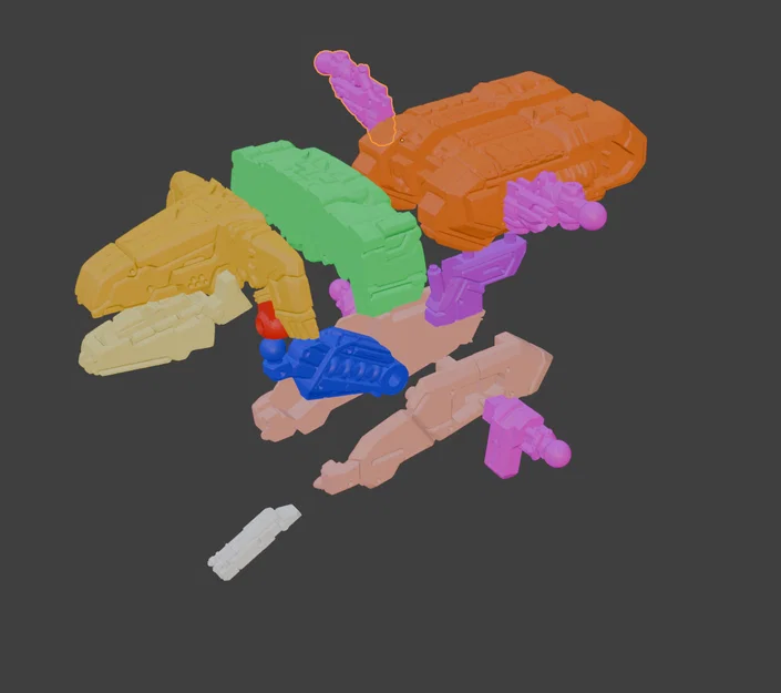 Mô hình in 3D Metal Gear Rex - Lắp ráp chi tiết, chân thực - Image 6