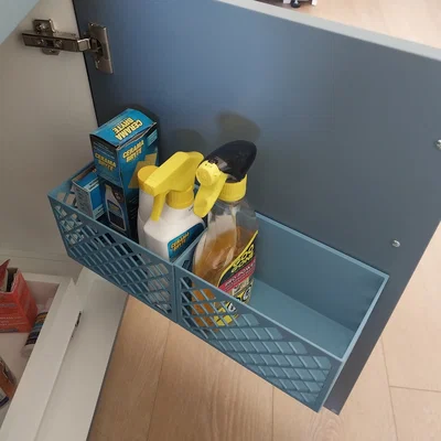 Giỏ treo cửa tủ dưới bồn rửa (Under sink cabinet door basket)