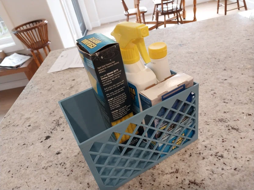 Giỏ treo cửa tủ dưới bồn rửa (Under sink cabinet door basket) - Image 3