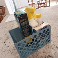 Giỏ treo cửa tủ dưới bồn rửa (Under sink cabinet door basket) - Thumbnail 3