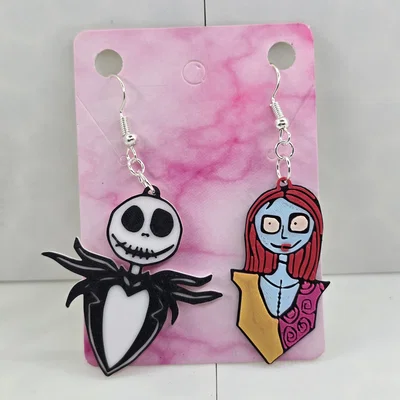 Bông tai Jack Skellington, Sally và Zero