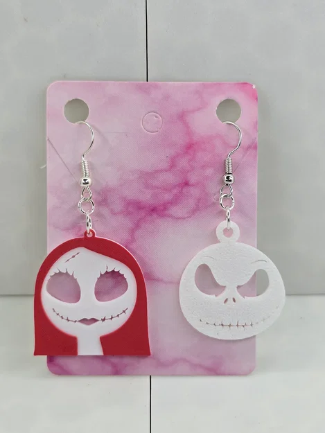 Bông tai Jack Skellington, Sally và Zero - Image 4