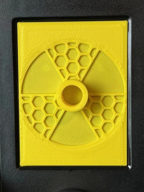 Nắp che màn hình Ender 3 V3 SE biểu tượng phóng xạ - Nhiều phiên bản - Image 3