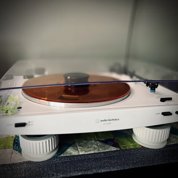 Chân kê turntable có ren, chỉnh chiều cao - Image 2