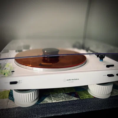 Chân kê turntable có ren, chỉnh chiều cao