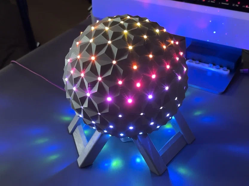 EPCOT Spaceship Earth – Đèn IoT NeoPixel (WLED) - Image 1