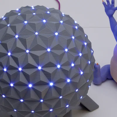 EPCOT Spaceship Earth – Đèn IoT NeoPixel (WLED)