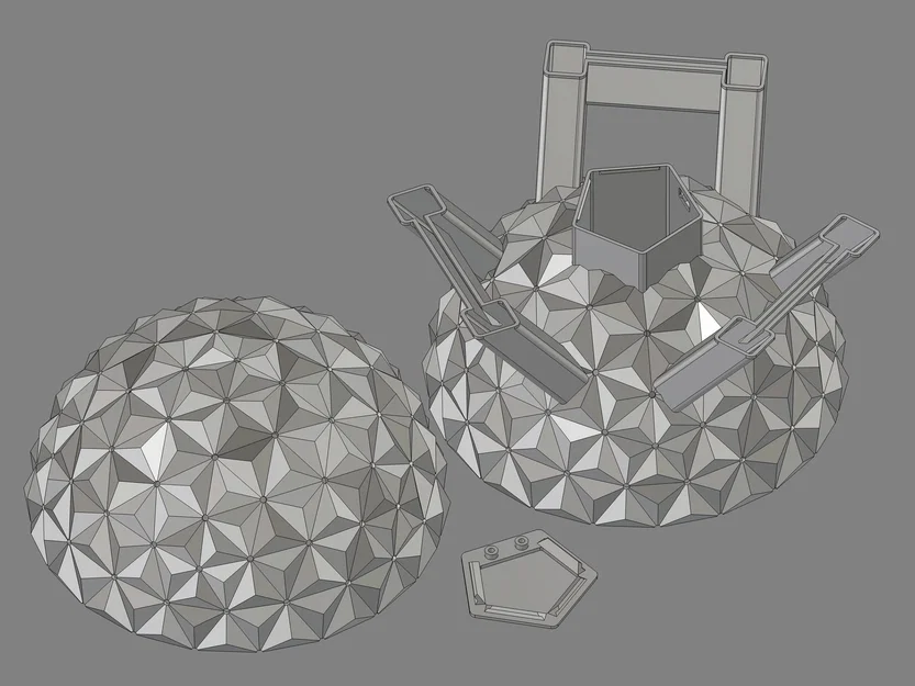 EPCOT Spaceship Earth – Đèn IoT NeoPixel (WLED) - Image 6