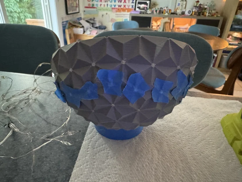 EPCOT Spaceship Earth (bỏ trụ giữa) + lỗ luồn cáp USB - Image 7