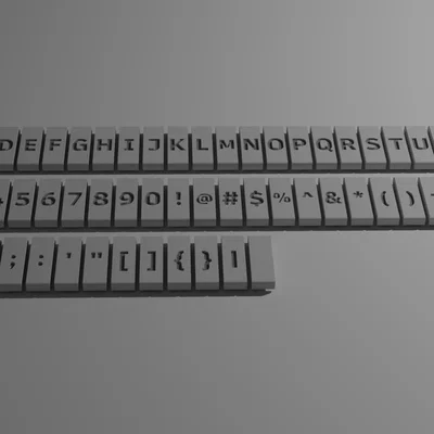 Bộ ký tự gắn MOLLE (The Lettables) tùy chỉnh bằng in 3D