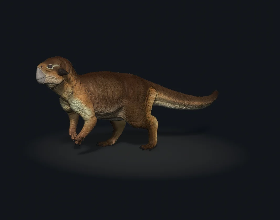Tượng Psittacosaurus (Figurine) tỉ lệ 1:12 1