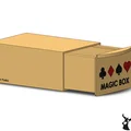 Mô hình 3D hộp ma thuật biến hóa đồ vật - Đạo cụ ảo thuật thú vị - Thumbnail 1
