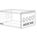 Mô hình 3D hộp ma thuật biến hóa đồ vật - Đạo cụ ảo thuật thú vị - Thumbnail 3
