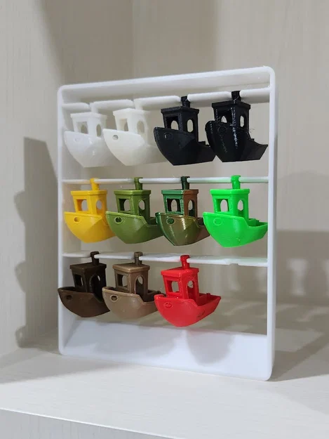 Kệ treo trưng bày 3DBenchy - Giải pháp sắp xếp mô hình in thử gọn gàng - Image 1