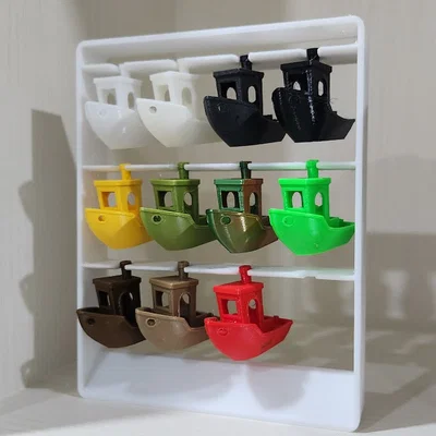 Kệ treo trưng bày 3DBenchy - Giải pháp sắp xếp mô hình in thử gọn gàng