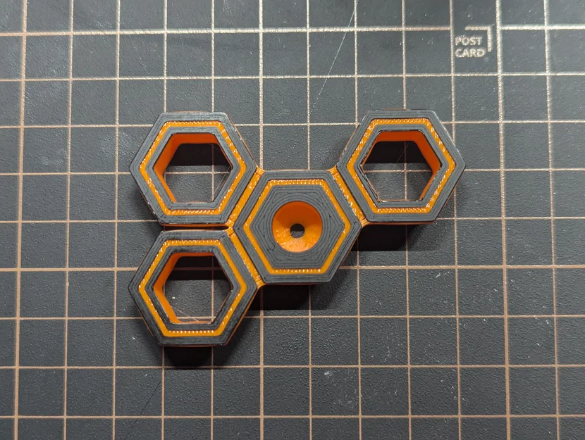 Phụ kiện gắn bảng HSW dạng chùm 4 lỗ có lỗ vát ốc vít - Image 1