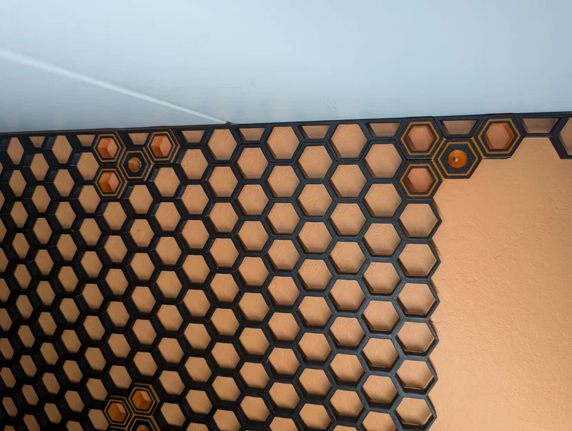 Phụ kiện gắn bảng HSW dạng chùm 4 lỗ có lỗ vát ốc vít - Image 3