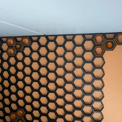 Phụ kiện gắn bảng HSW dạng chùm 4 lỗ có lỗ vát ốc vít