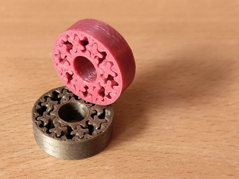 Vòng bi bánh răng 608 (gear bearing 608) print-in-place - Image 1