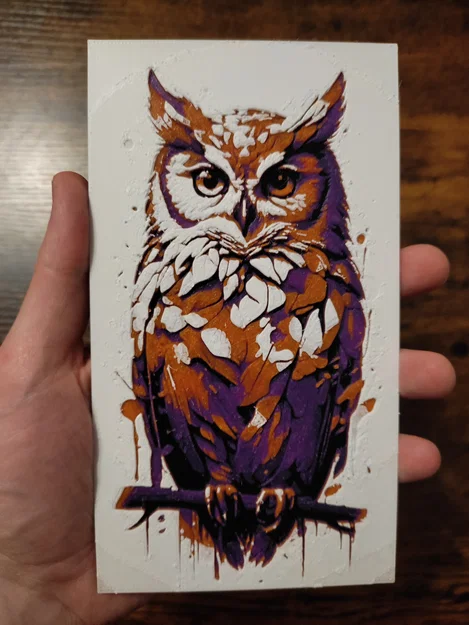 HueForge Owl - Image 1