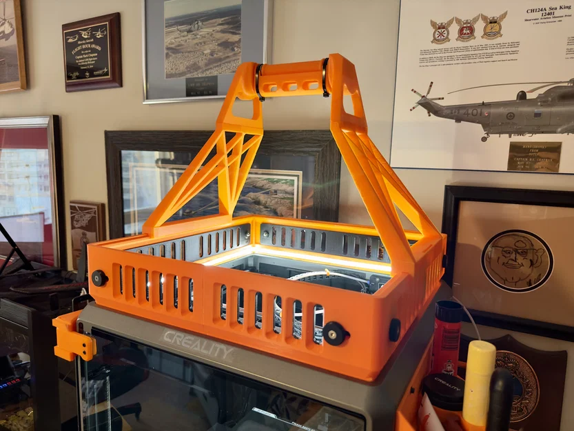 Giá treo cuộn top cho Creality K1 Max tương thích Creality Ultimate Upgrade Kit - Image 1