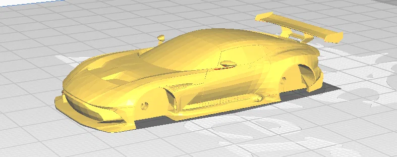 Mô hình xe Aston Martin Vulcan in 3D tương thích bánh xe Hot Wheels - Image 1