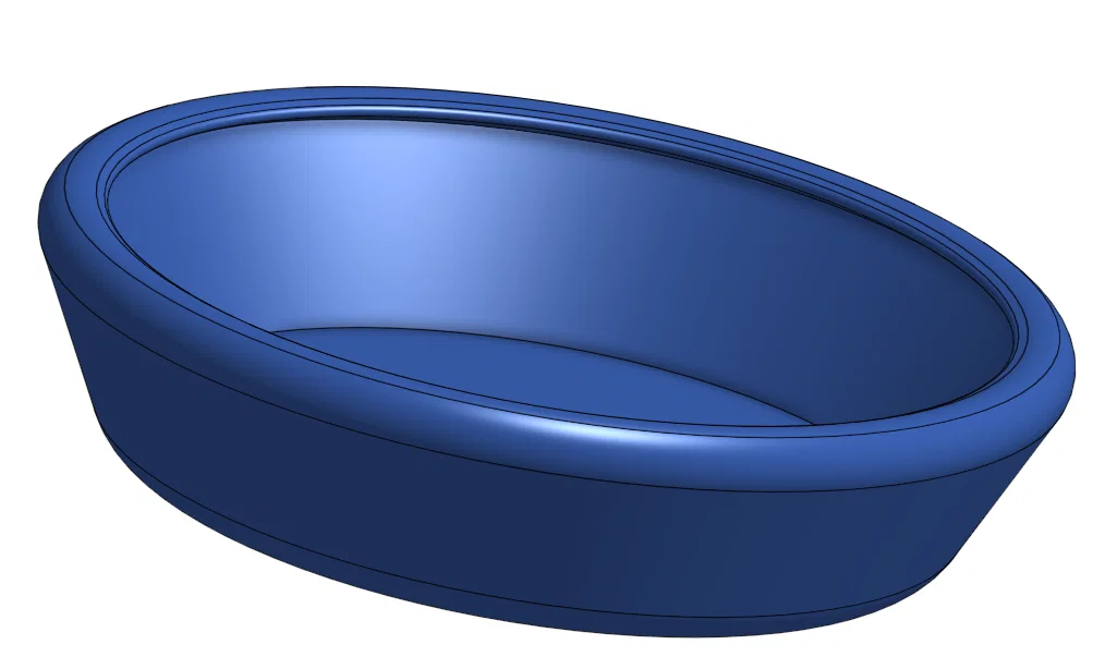 Bát Đựng Nước Chống Tràn Cho Thú Cưng (In 3D) - Image 4