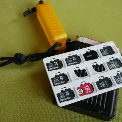 Khay Đựng Thẻ microSD Kích Thước Thẻ Tín Dụng
