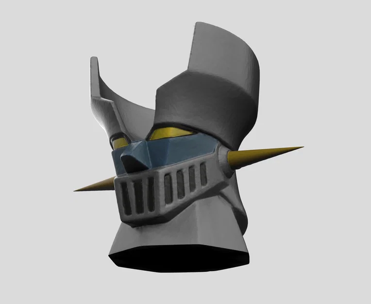 Chậu cây mô hình robot Mazinger Z in 3D độc đáo cho bàn làm việc - Image 4
