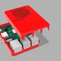 Vỏ Raspberry Pi 3B+ tuỳ biến (không cần ốc) - Customizable Raspberry Pi 3B+ case - Thumbnail 2