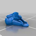 Mô hình in 3D huy hiệu Witcher Viper School Medallion siêu chất - Thumbnail 3