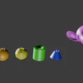 Bộ sưu tập hạt chuỗi 3D (Beads) độc đáo cho vòng tay và trang sức - Thumbnail 1