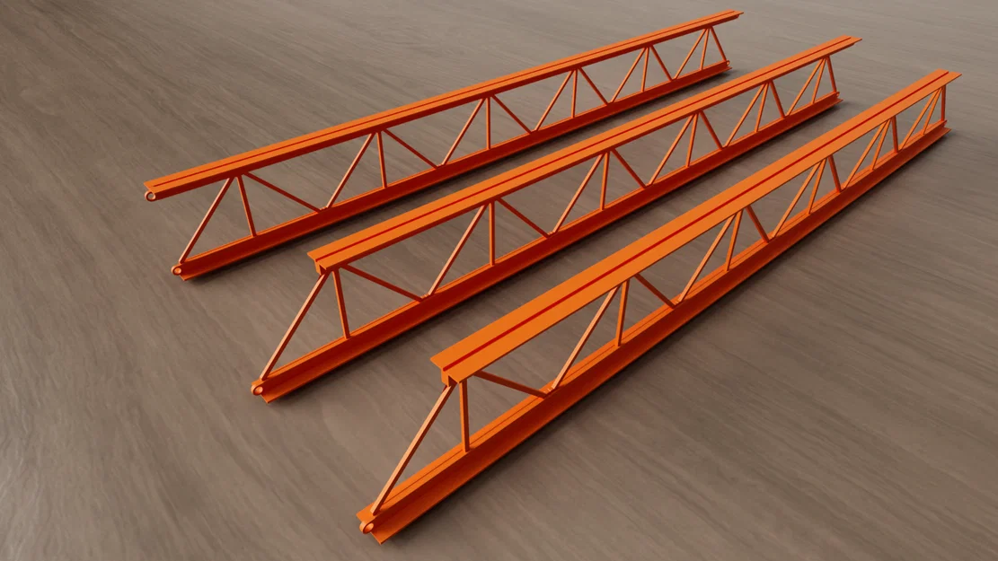 Mô hình thanh giàn chịu lực M3 (Joist Girder) cho sa bàn 1:48 - Image 1