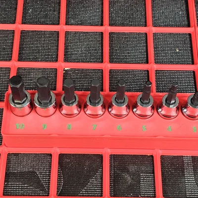 Khay Gridfinity cho ICON 3/8" Drive Metric Short Hex Bit Socket Set